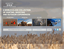 Tablet Screenshot of berettatrident.com
